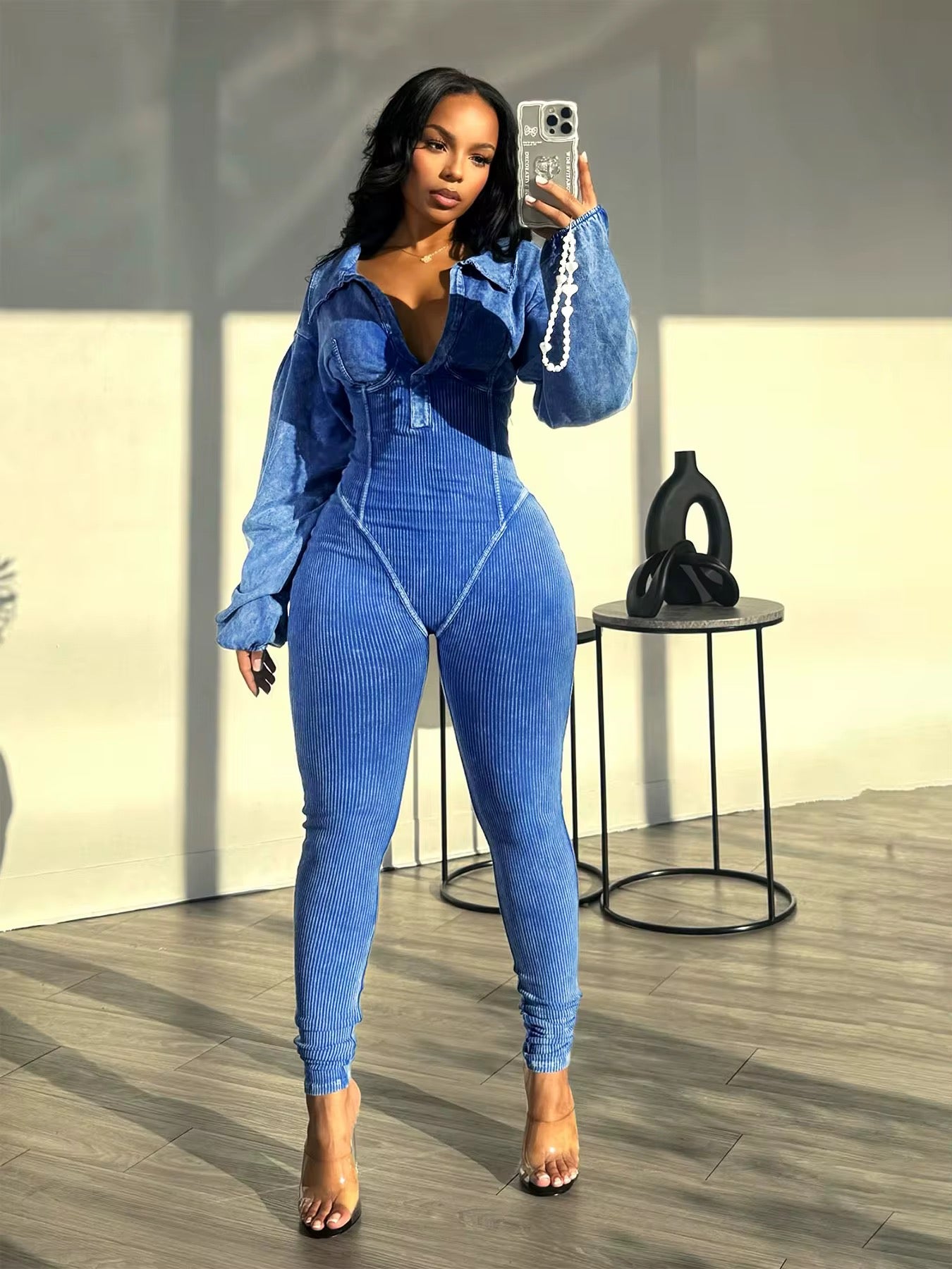 DENIEM JUMPSUITS