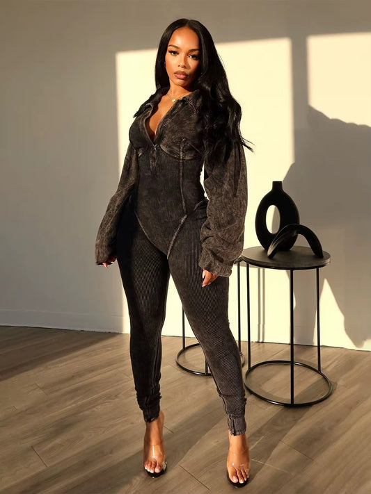 DENIEM JUMPSUITS